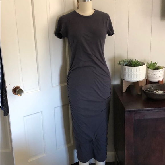 James Perse Dresses & Skirts - Standard james Perse Gray midi dress